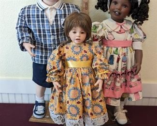 Playdate Pals Porcelain Dolls