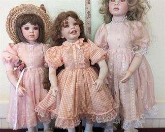 Sunday Best Porcelain Dolls