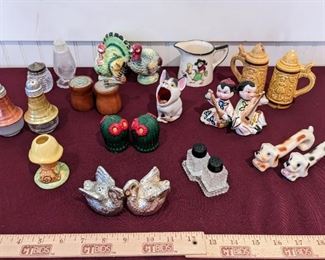 Vintage Japanese Salt And Pepper Shakers And More