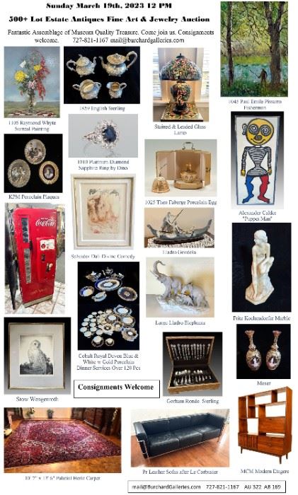 1gComing Auctions at Burchard Galleries Jan 