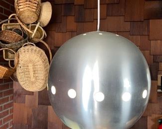 Cool Aluminum Pendant Globe lamp $650