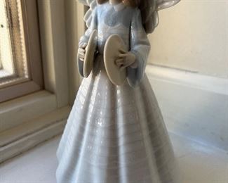 Lladro Angel with Cymbals