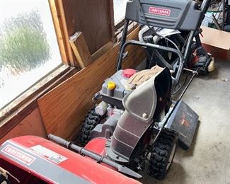 Craftsman Snowblower, heavy duty (used rarely)