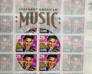 Elvis Postage Stamps