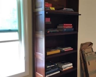 1 of 2 barrister bookcases