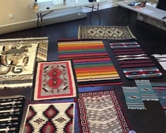 AMAZING WOVEN INDIAN RUGS FROM NC