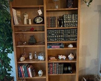 bookcase, books & decor