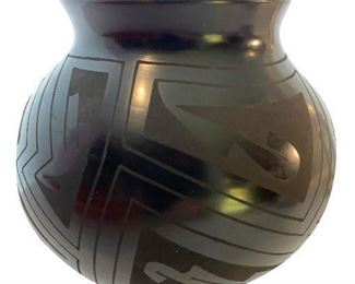 black pottery, native american