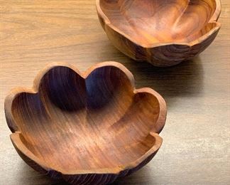MCM tulip bowls