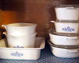 Corning Ware Assortment, Includes Casserole Dish, Lidded Bakeware, Coffee Pot And More