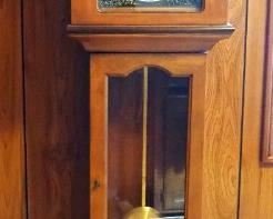 Ridgeway Grandmother Clock, 70" x 14.5 "x 8.5
