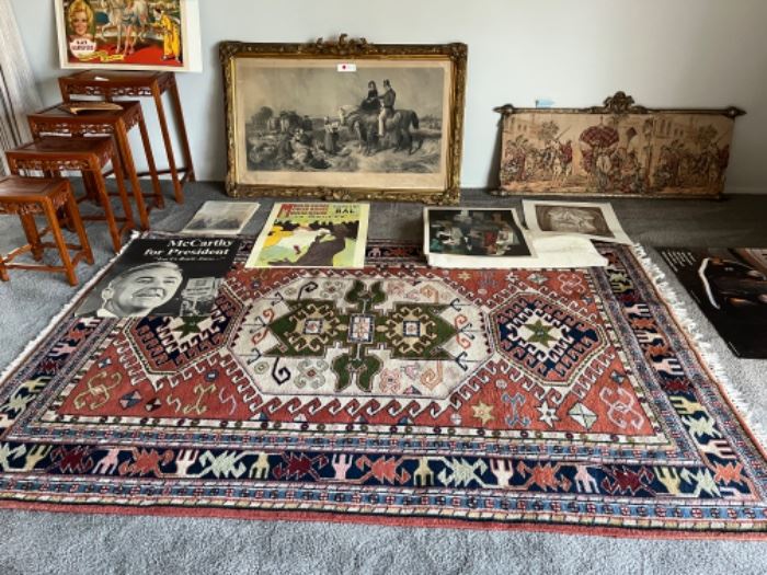 Exquisite oriental rug - 5ft. 6 in. X 8 ft. artwork