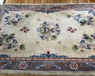 Oriental rug - beautiful colors 5 ft. X  9 ft.