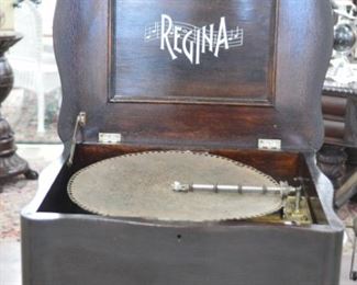Regina Music Box w/Discs- SOLD