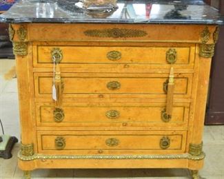 Marble Top Chest w/Ormolu