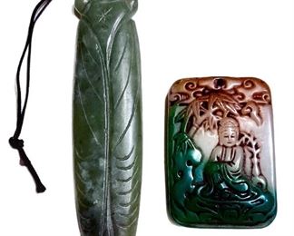 Jade carvings