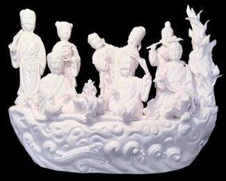 Chinese porcelain 8 immortals