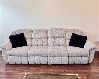 Recliner / reclining sofa