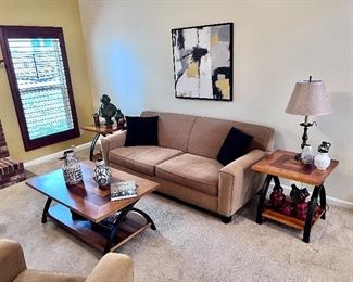 Sofa / Couch , Coffee Table and End Tables