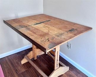 Vintage drafting table