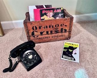 Vintage Orange Crush Crate
