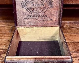 Vintage cigar box 