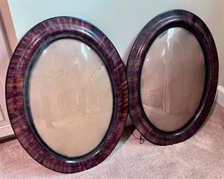 Antique oval picture frames