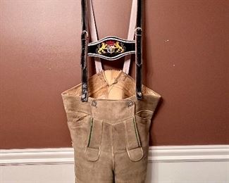 Vintage Austrian lederhosen 