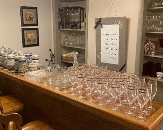 Glassware, Barware,  Beer Steins