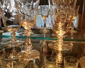 Thistle Pattern Crystal 