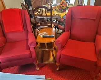 Ethan Allen Wingback Chair Furniture 