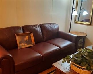 Ashley Furniture Leather Couch