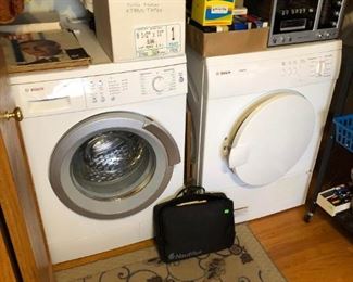 BOSCH Washer and Dryer Stackable