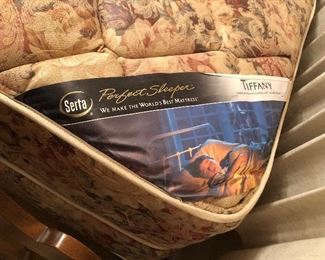 Label on queen mattress