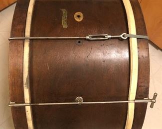Side view of drum