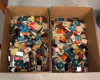 SO MANY matchbooks - from Las Vegas, Hawaii, Seattle & beyond