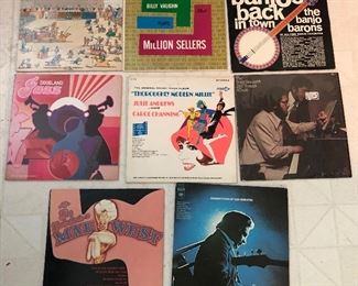 A sampling of the records (there are 2 boxes full) 