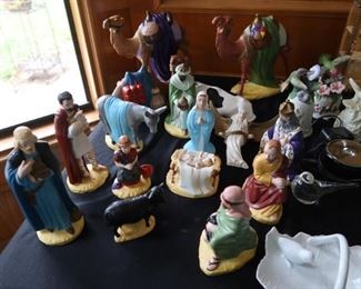 Vintage 1970's Christmas Nativity Scene