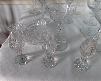 Crystal Salt/Pepper Shakers