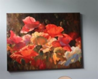 Large Floral Picture