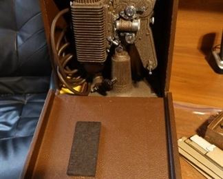 Vintage Movie Projector in Original Box - Works