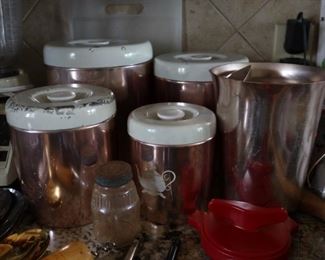 Vintage Canisters - Pitcher