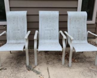 3 Patio  Chairs
