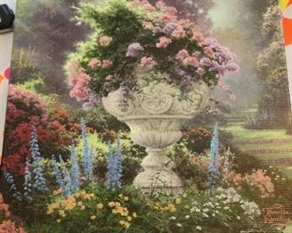 'The Garden of Hope" by Thomas Kincade