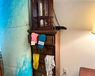 Broyhill lingerie chest, jewelry box, etc.