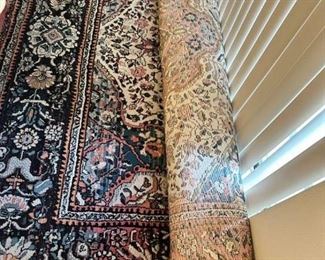 Asian area rug 7'10" x 11'2"