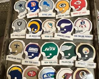 Vintage NFL matchbooks