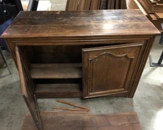 view showing the top and interior behind the doors. Dimensions and price are listed in the first photo description.