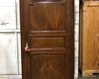 $880 French Bonnetière cabinet fitted to work as a bar. 38"w x 29"d x 38"h. Circa 18th century. Not on site, must inquire to see in person please.