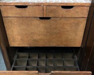 inside the other bottle drawer. Dimensions and price are listed in the first photo description.